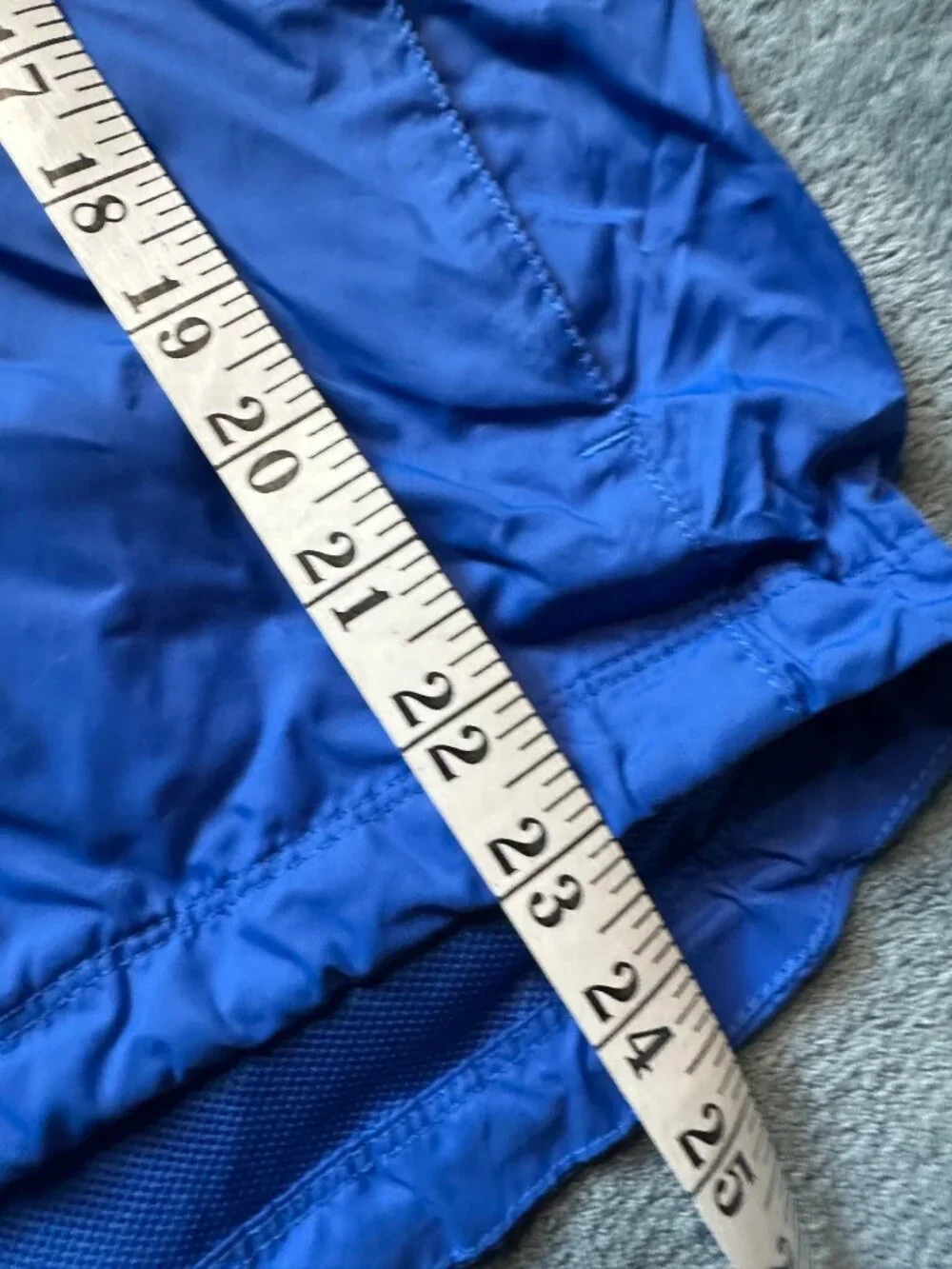 Nike Youth Blue Full-Zip Lightweight Detachable Hooded Windbreaker Rain Jacket